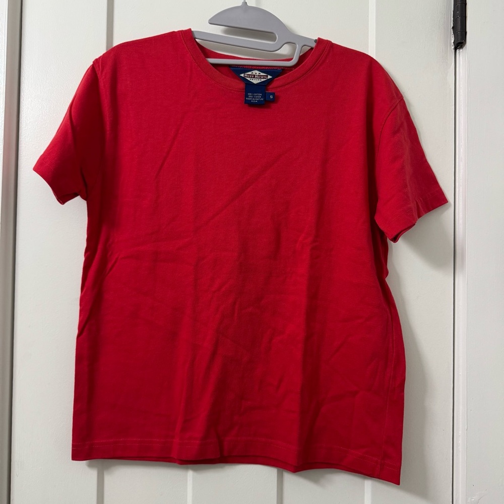 Ruff Hewn Petite Women’s T-Shirt Red‎ Size Small Vintage